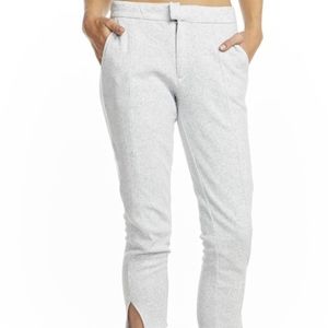 Cotton Fleece Cigarette Pant